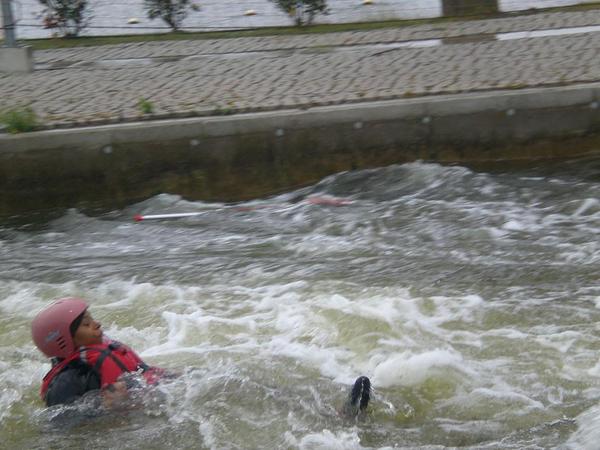 Maureen drijft ook goed