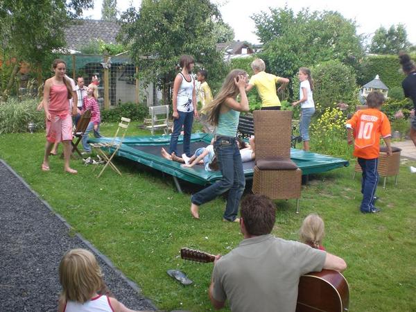 Stoelendans met live-muziek