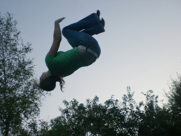 En salto