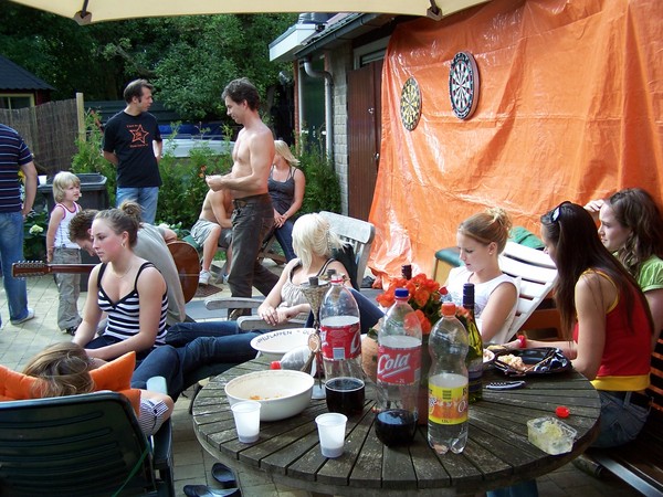 Lisa is al een beetje moe