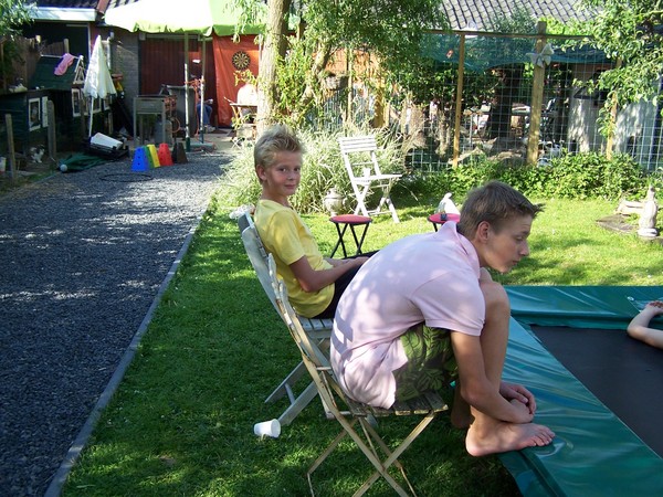 Wachten tot je weer mag springen