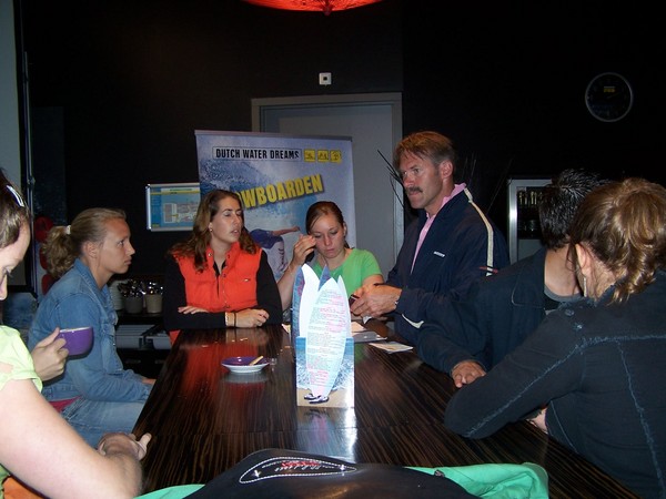 De sfeer is al optimaal