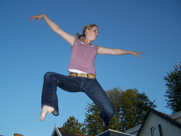 Mariska met flits