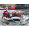Eerst even oefenen in het rustige water