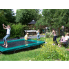 Op de trampoline