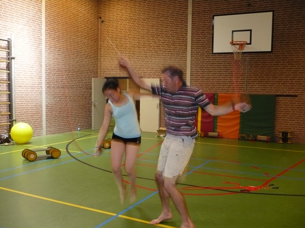 Hunnie en Meester Robin dubbeldutchen