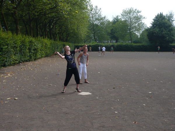 Het is net tennis