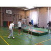 Als je heel snel hoelahoept dan zie je de hoepel bijna niet op de foto
