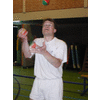 Met drie ballen