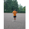 Hier met die bal!