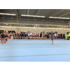 Meester Robin doet de warming up