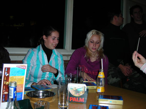 Bierviltjes en chocoladeletters flippen