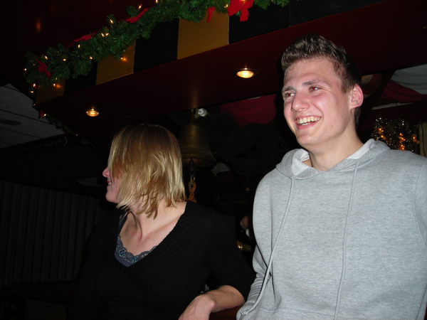 Dickie moet er om lachen