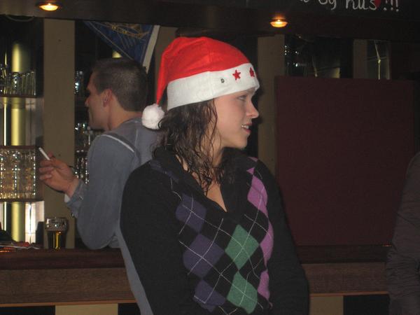 Chantal is in de kerststemming