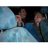 In de bus is het altijd leuk